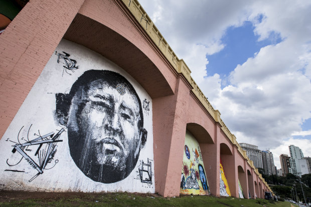 Chaves, Seu Madruga, Chiquinha e toda a turma são homenageados por  grafiteiros em São Paulo