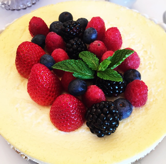 (Cheesecake sem açúcar e por apenas 140 calorias. Foto: Chris Martinez)