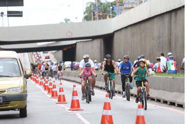 ciclofaixa santo andre