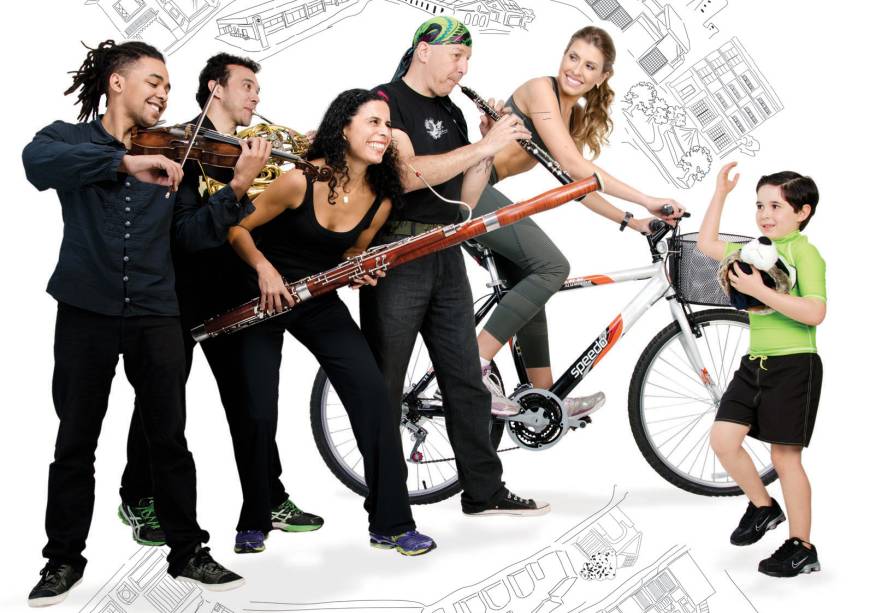 Projeto Ciclovia Musical mistura esporte com música nas ruas da Barra Funda