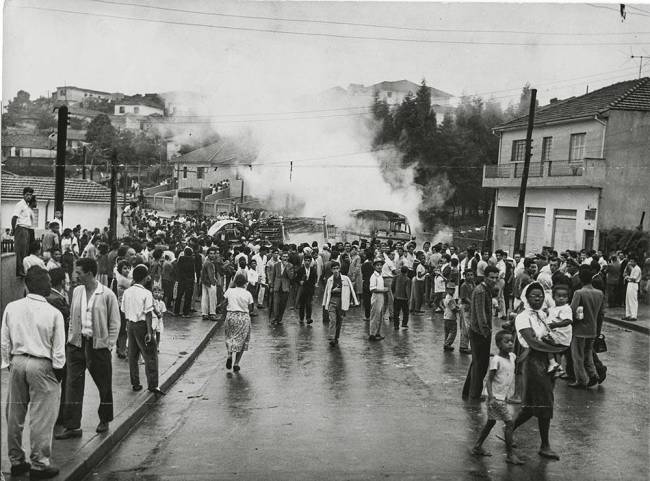 Protestos  Vila Maria depredam - março de 1962