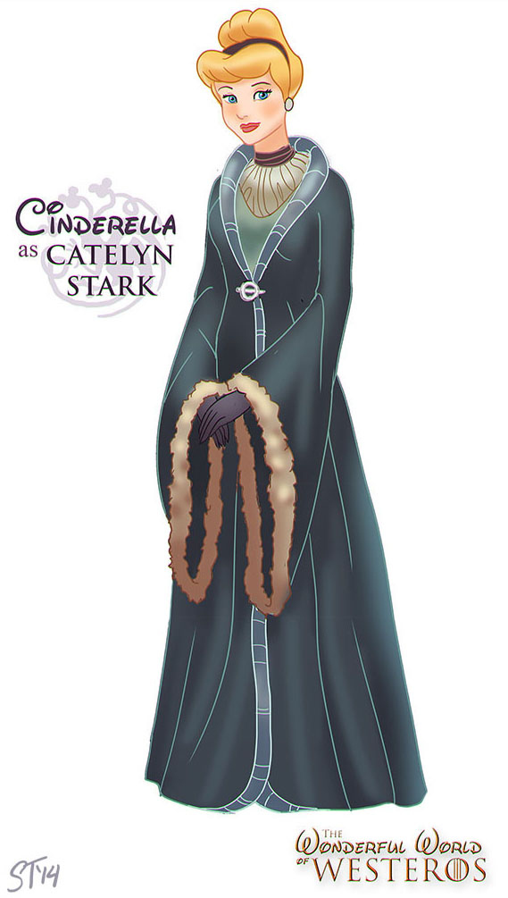 Cinderella, a Gata Borralheira, é Catelyn Stark