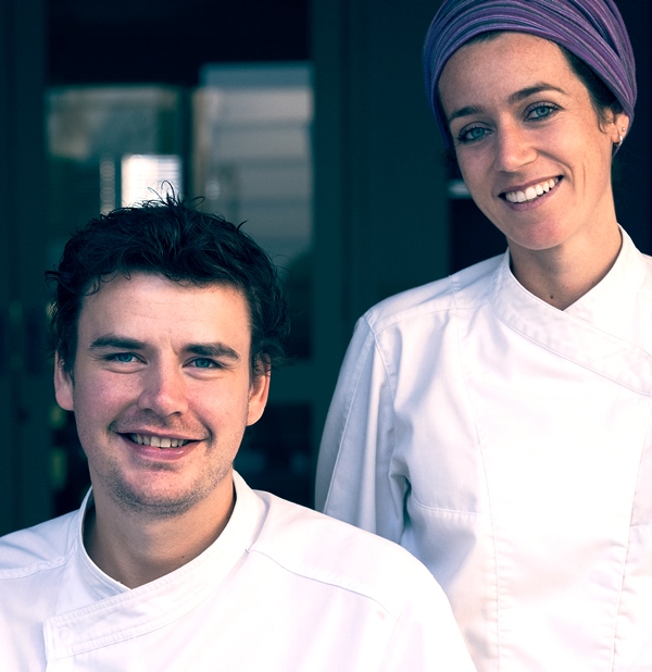 Carol e Willem: parceria dentro e fora do restaurante espanhol (Foto: dvulgação)