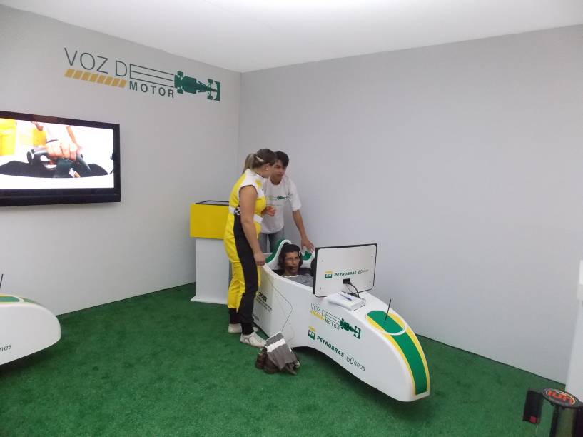 Simulador Fórmula 1 no Top Center Simulador Fórmula 1 no Top Center