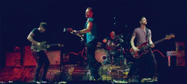 Coldplay Live 2012: o quarteto britânico com o mais recente álbum Myolo Xyloto