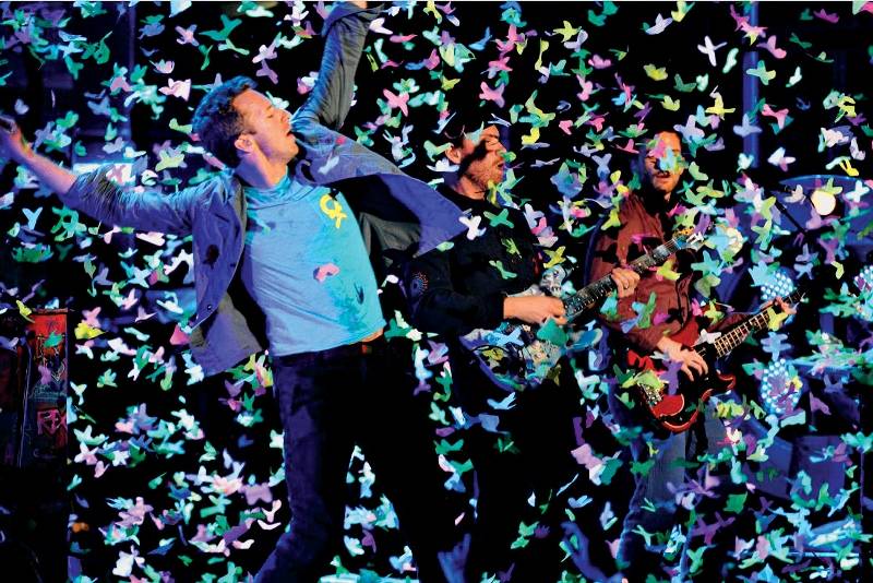 Coldplay Live 2012: o show da banda inglesa será exibido no cinema Coldplay Live 2012: o show da banda inglesa será exibido no cinema