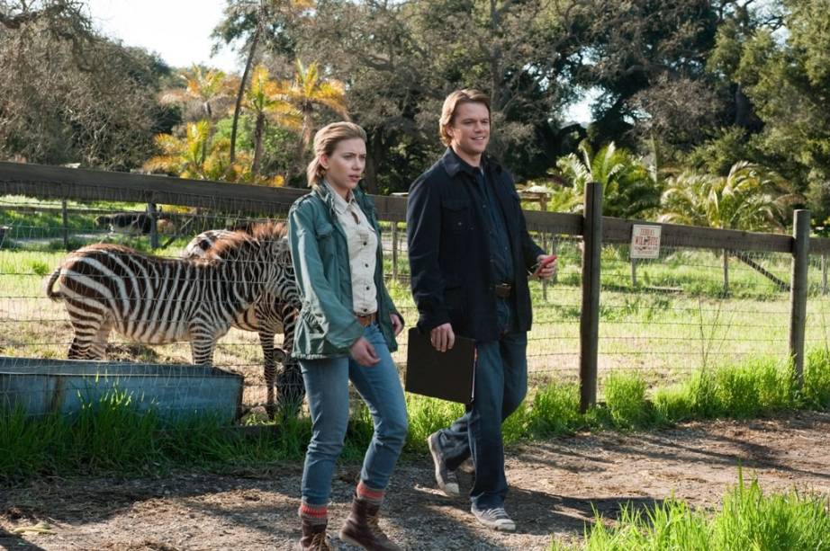 Scarlett Johansson e Matt Damon em Compramos um Zoológico: comédia romântica inspirada em fatos reais