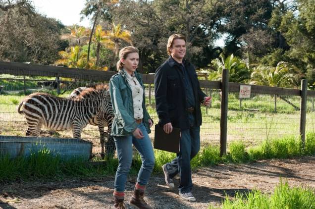 Scarlett Johansson e Matt Damon em Compramos um Zoológico: comédia romântica inspirada em fatos reais