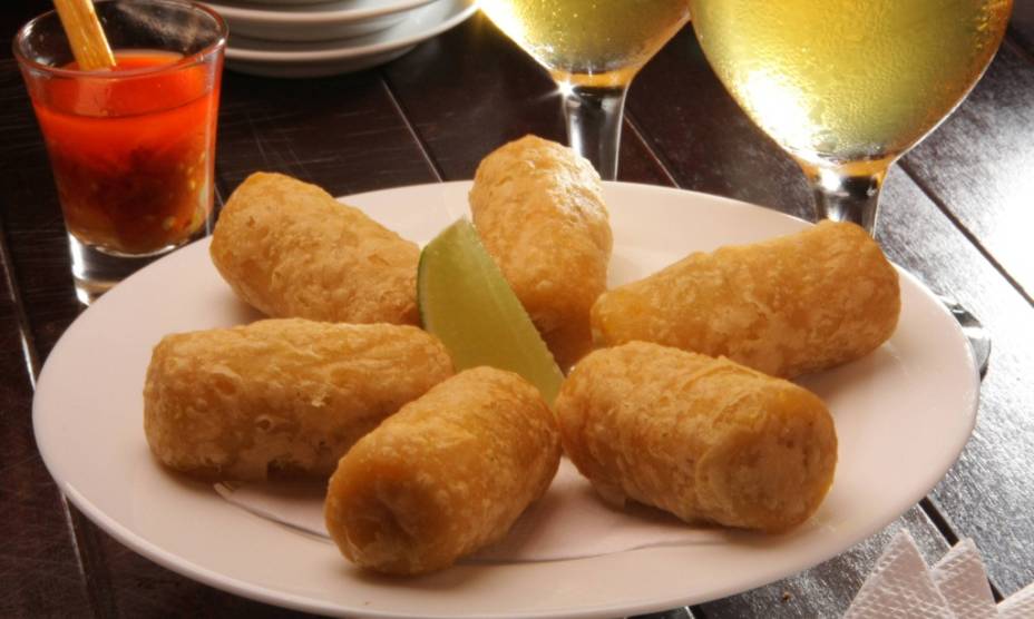 Croquete de mandioquinha recheado de ossobuco