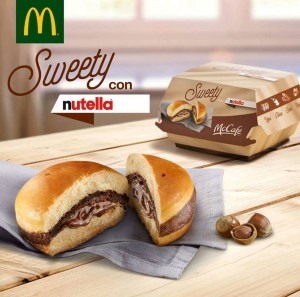 Mc Donald's Sweety con Nutella