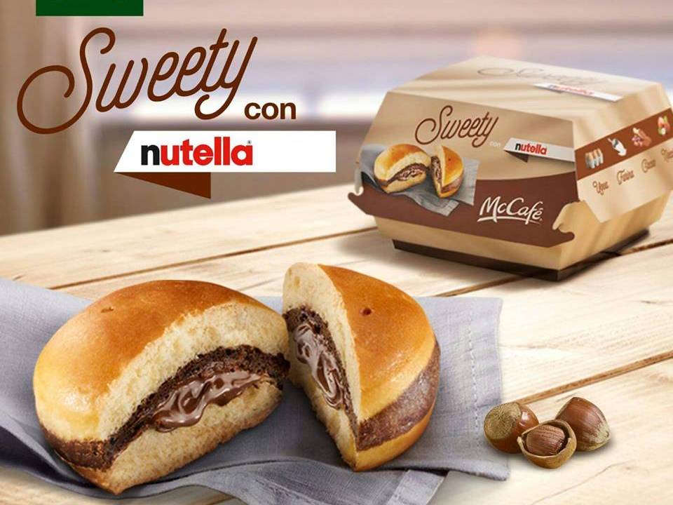 Mc Donald's Sweety con Nutella