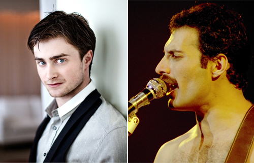 Daniel Radcliffe, o Harry Potter, pode interpretar Freddie Mercury no cinema