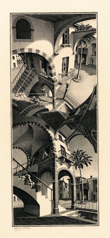 A obra <em>De Cima, de Baixo</em> A obra <em>De Cima, de Baixo</em>