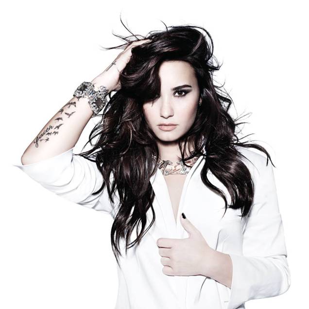 A cantora Demi Lovato A cantora Demi Lovato