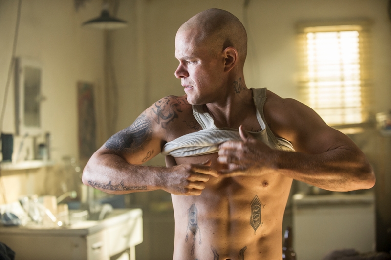 Elysium:  o ator Matt Damon