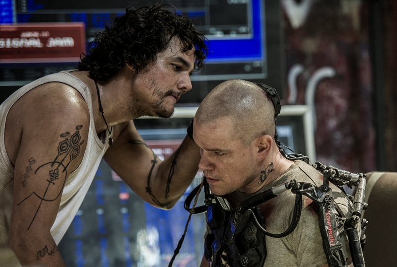 Elysium: A ficção científica Elysium é estrelada por Wagner Moura e Matt Damon