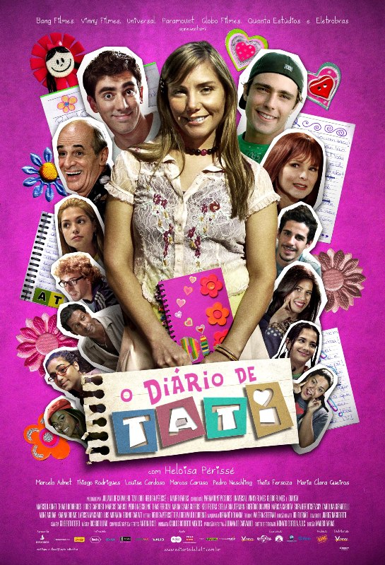 Cartaz do filme "O Diário de Tati": comédia teen
