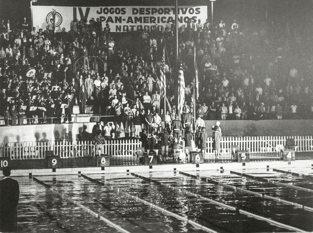 O local em 1963: provas dos Jogos Pan-Americanos (Foto: Estadão Conteúdo)