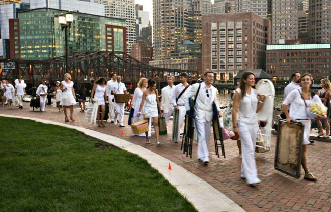 Diner en Blanc - Boston 2012 6