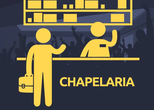 direito na balada - chapelaria