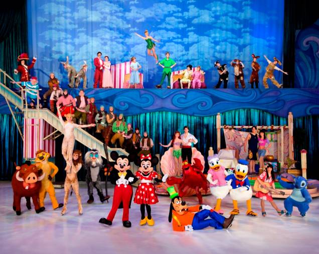 Disney On Ice – Passaporte para a Aventura reúne diversas histórias em uma só