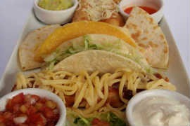 Taco, Soft Taco, Taquito, Quesadilha e Enchilada, no Don Miguel Mexican Bar Taco, Soft Taco, Taquito, Quesadilha e Enchilada, no Don Miguel Mexican Bar