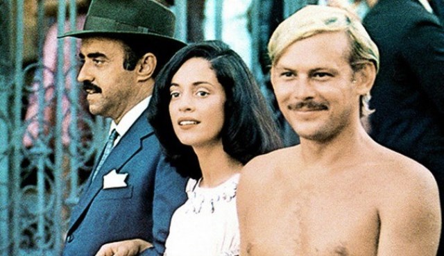 Mauro Mendonça, Sonia Braga e José Wilker na versão de 1976