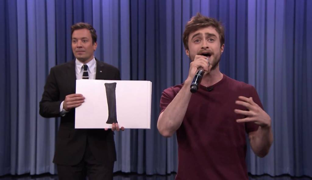Harry Potter também é rapper: Daniel Radcliffe canta música em programa de televisão