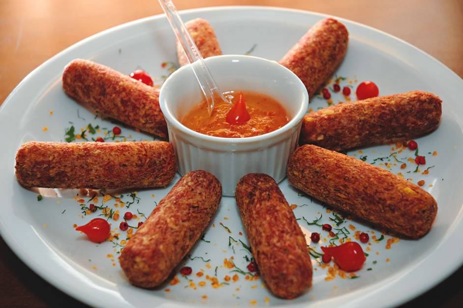 Croquetes de carne-seca