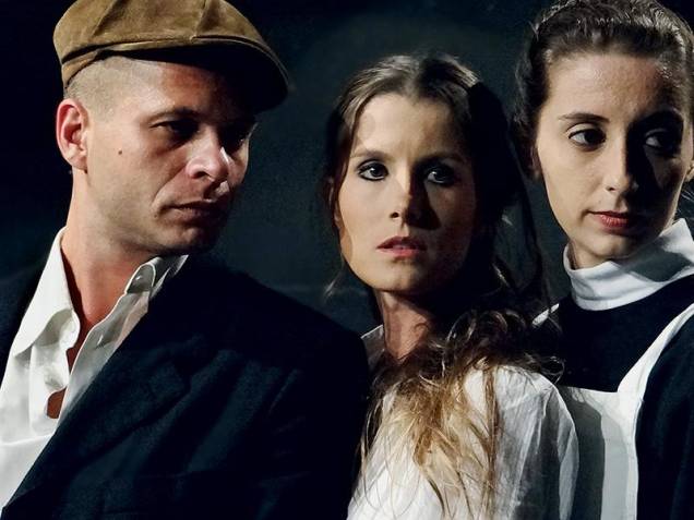 Paloma Gagliasso, Anna Cecília Junqueira e Augusto Zacchi estão no drama Senhorita Julia