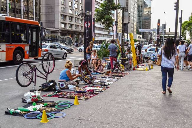 Camelôs na Paulista