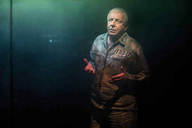 O ator Marco Nanini, dirigido por Bel Garcia O ator Marco Nanini, dirigido por Bel Garcia