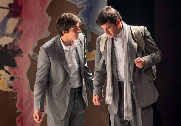 Rafael Infante e Marcelo Serrado: nos papéis de Tom Cruise e Dustin Hoffman