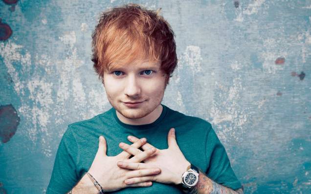 O inglês Ed Sheeran: primeira passagem por São Paulo
