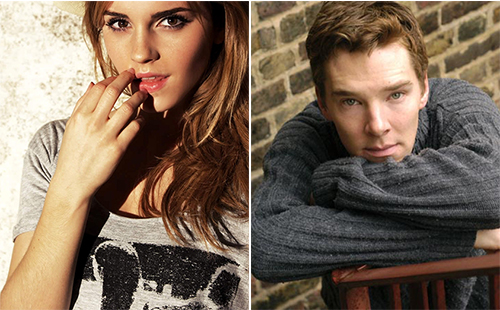 Emma Watson e Benedict Cumberbatch são eleitos os atores mais sexy em enquete de revista inglesa