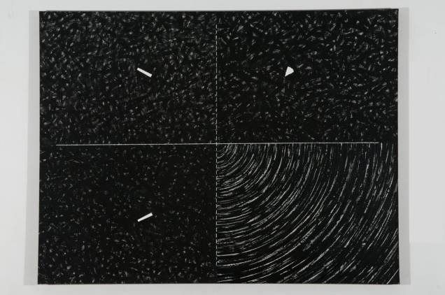 Cildo Meireles, Épuras Absurdas 2A, PB, 1991, Pintura, 120 x 160cm, coleção particular