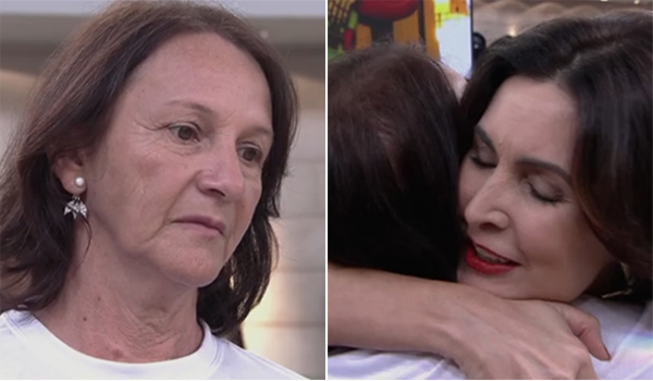 Dona Ilaídes pede desculpas a repórter em participação no ‘Encontro’