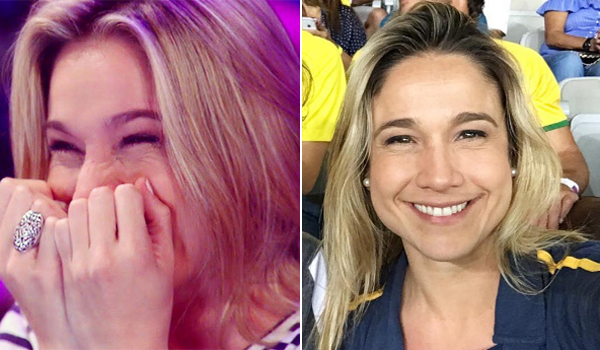 Fernanda Gentil comemora 30 anos com beijo na boca da namorada