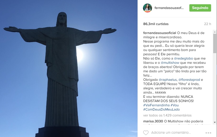 Fernanda Souza instagram