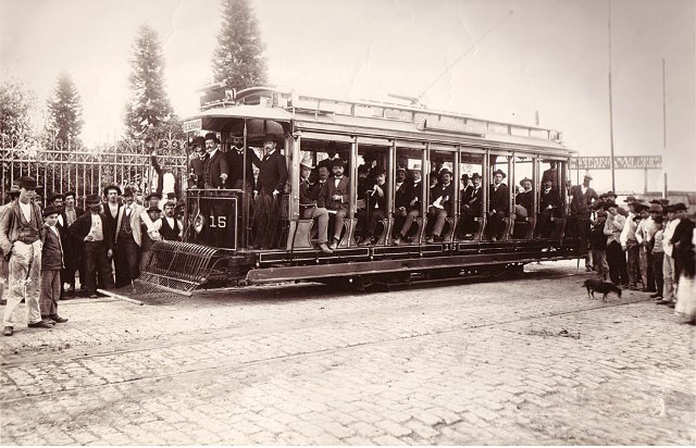 Viagem inaugural da linha do Bom Retiro, em 1900: de monopólio a sucata