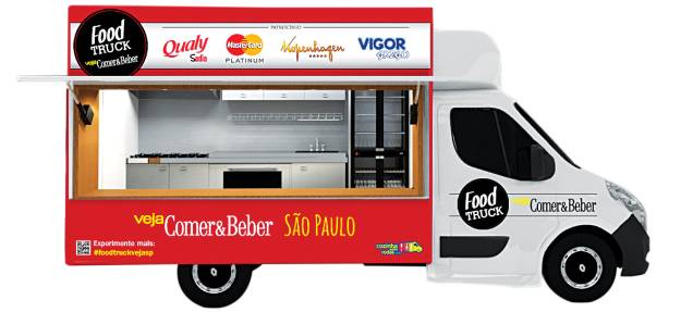 Food truck de VEJA SÃO PAULO: caminhão estaciona na Casa Cor sempre nos fins de semana