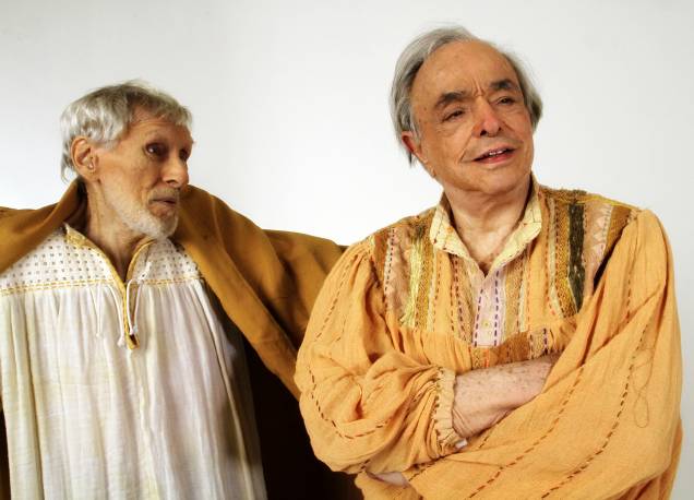Edinei Venazzi e Giovenazzi e Pietro Mario em cena de O Canto do Cisne Edinei Venazzi e Giovenazzi e Pietro Mario em cena de O Canto do Cisne