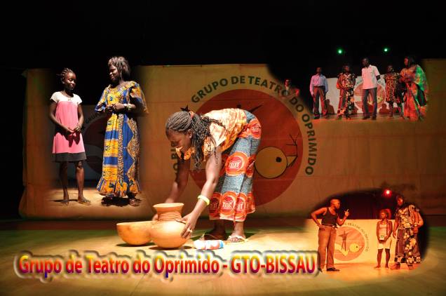 Balur de Mindjer - GTO - Grupo Teatro Oprimido, Guiné Bissau - Retrata a vida conjugal e profissional de uma mulher que tinha o desejo de conseguir um emprego