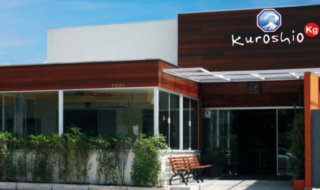 Kuroshio: restaurante serve rodízio no jantar