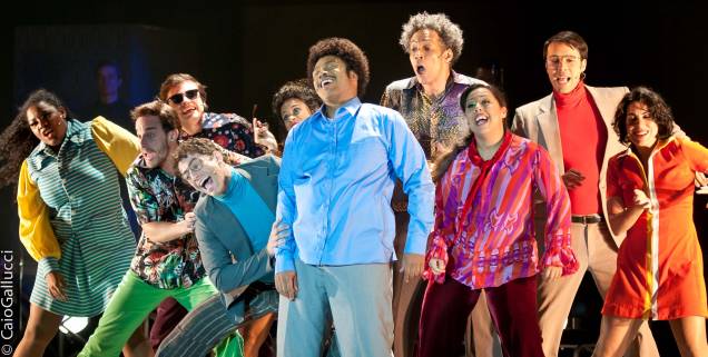 O novo elenco do musical Tim Maia: reestreia no teatro Procópio Ferreira