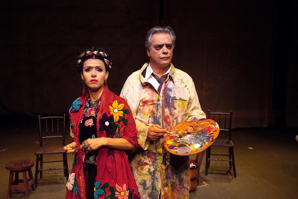 "Frida y Diego": Leona Cavalli e José Rubens Chachá no Teatro Raul Cortez (Foto: Lenise Pinheiro)