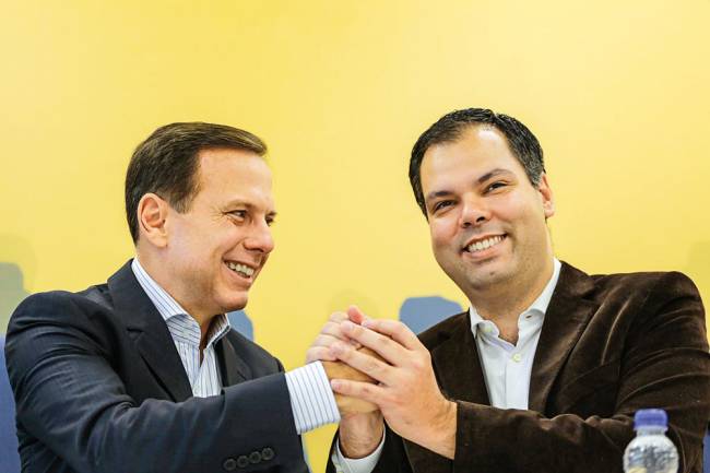 João Doria e Bruno Covas João Doria e Bruno Covas