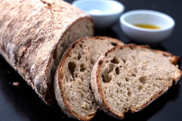 Pão de fermentação natural