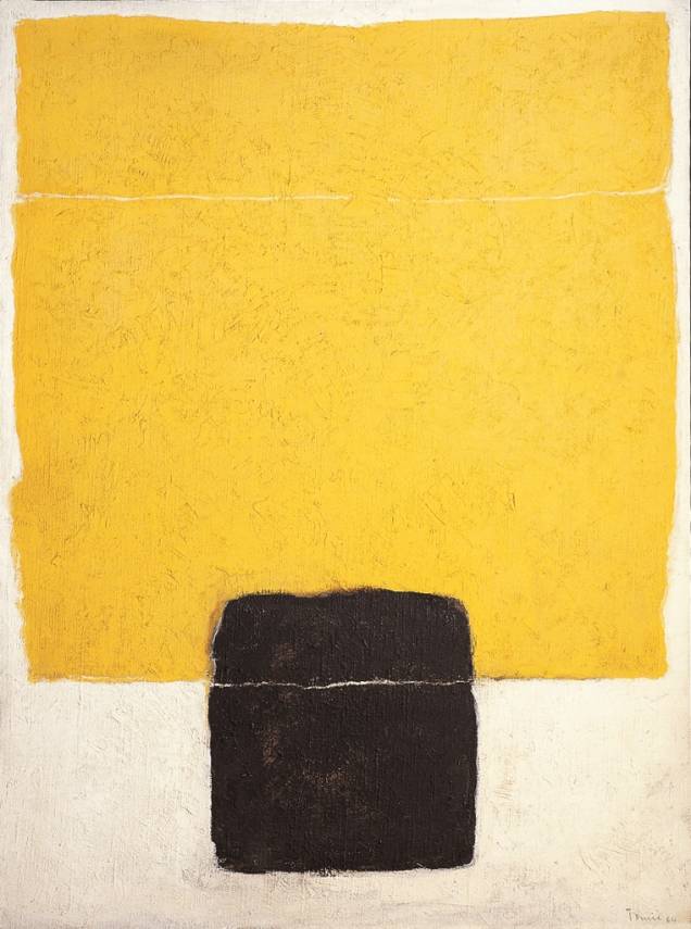 Tomie Ohtake ficou conhecida por praticar a abstração lírica, como nesta tela de 1964