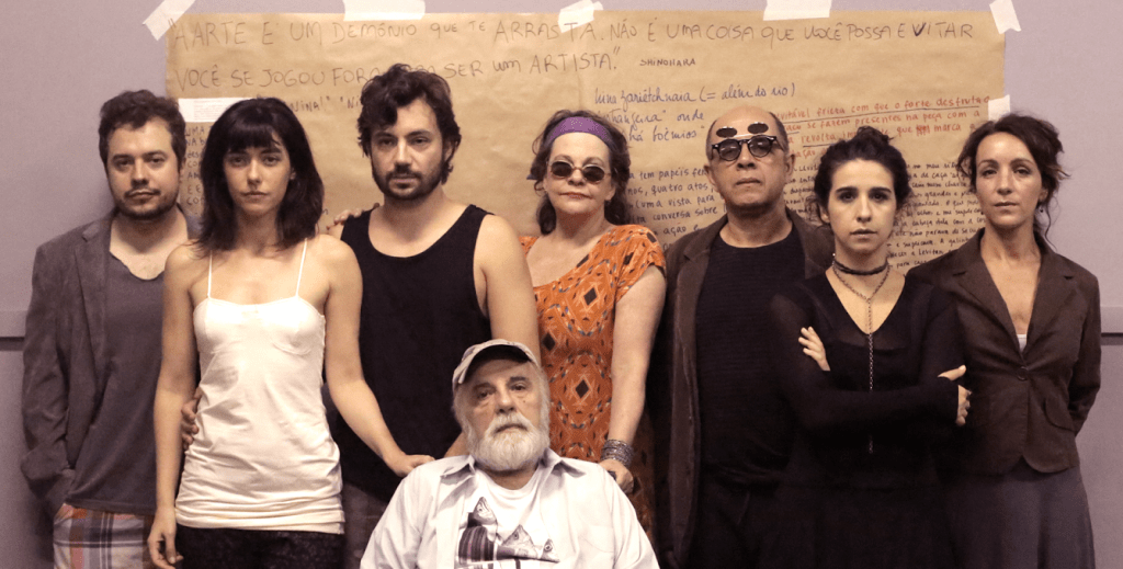 O elenco de "1Gaivota": estreia em abril no Teatro Anchieta (Foto: Divulgação)